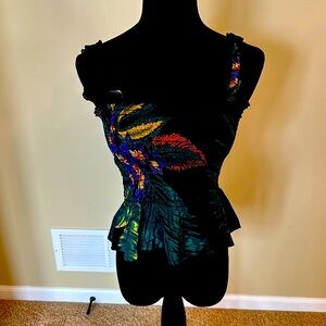 New Patrons of Peace cute Tank top size small